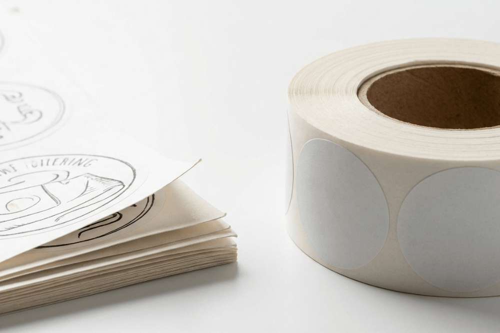 รับพิมพ์สติ๊กเกอร์ แบบแผ่น