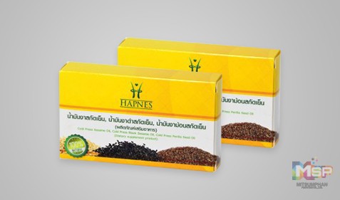 รับพิมพ์กล่องกระดาษผลิตภัณฑ์เสริมอาหาร